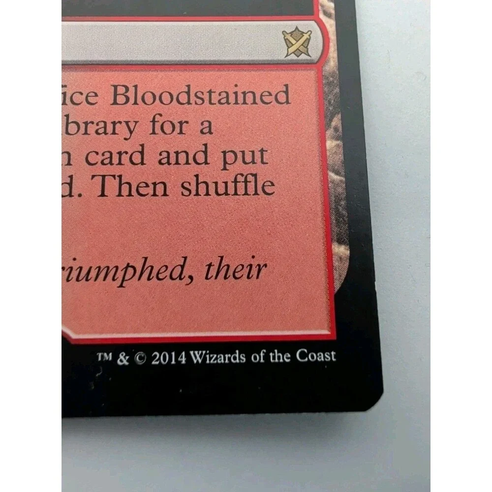 Bloodstained Mire Khans of Tarkir (KTK) set2014 Magic: The Gathering Trading